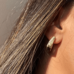 Brinco Pentágono Com Zircônias